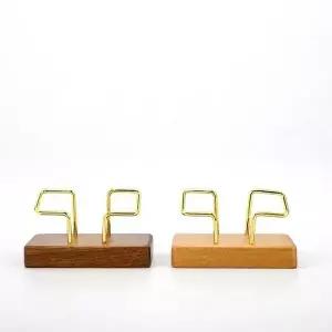 우드 나무 명함거치대 데스크 책상꾸미기 인테리어