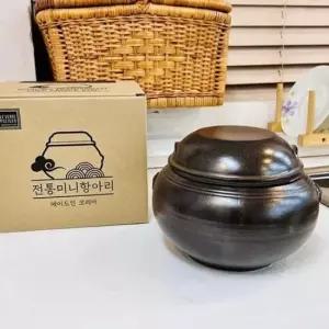 고추장항아리 미니 항아리 도자기 용기 주물 5호