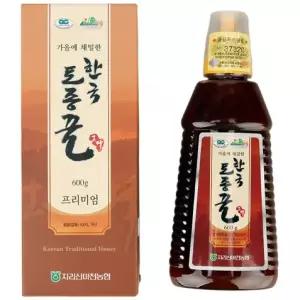 지리산 마천농협 마천골 프리미엄 토종꿀 병 600g 1개