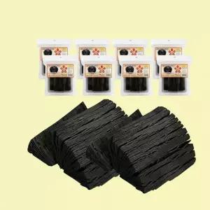 국산 참숯 백탄 4+4 생활숯 간장용 밥솥 물정화 탈취 공기정화 습도조절 참나무 조각숯