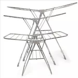 [에이치플러스몰]접이식 빨래 건조대 대형 이불 건조대 스테인리스 국내생산 이동식