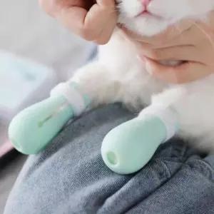 [반려] 고양이 신발 강아지 발톱 커버 보호 실리콘