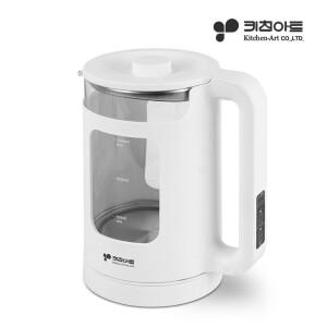 [C]  1.5L LED온도램프 보온 유리포트 전기주전자 KK-1509