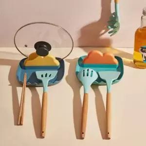 bns 큐티 국자 젓가락 뒤집개 냄비뚜껑 조리도구 거치대 받침대