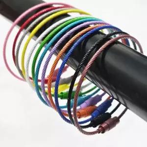 [오너클랜]컬러 와이어링 키링 만들기 재료 악세사리 부자재