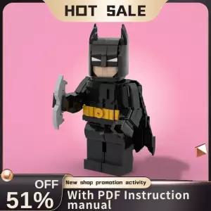 새로운 741Pcs 박쥐 영화 Moc 소형 캐릭터 블 피규어 모델 맞춤 퍼즐 Diy 크리 에이 티브 디어 생일 선물