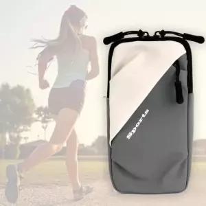 조깅가방 러닝 암밴드 그레이 스마트폰 수납 스포츠용품 손목밴드 사이즈 조절