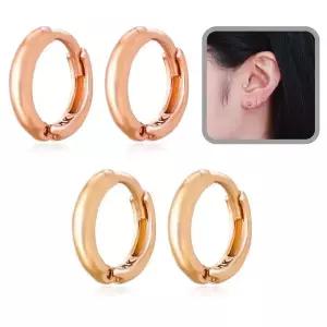 [에이치플러스몰]WL 18K 민자 귀안뚫는귀걸이 이어커프 혼주귀찌