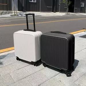 [셀러에이드]18인치 미니캐리어 여행의설레임 러블리 빈티지트레빌 트렁크 가방