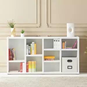 [우아미가구]우다 멀티 수납 정리함 2단 책장 1600