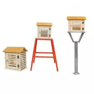 기상관찰상자 기상청 기후 야외 실습 과학 온도 박스 습도 기상대 학교