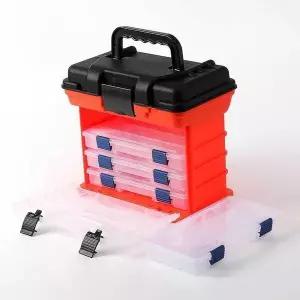 [하프클럽/셀러허브_여성트랜드패션]태클박스 낚시미끼통 낚시가방 루어박