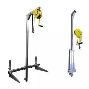 에어컨 실외기 작업대 리프트 석고보드 유지 지지대