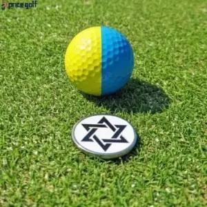 CNC 다윗의별 골프 볼마커 자석클립 종이포장 세트 TA3829943