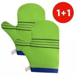 [SBD] 2개 깔끔이 목욕타올 각질제거 벙어리 때장갑 때밀이