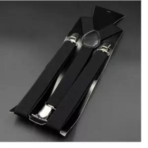 멜빵 고정 남성 집게 패션 소품 벨트 셔츠 멜빵 무지 와이셔츠 패션