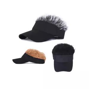 다용도 모자 선캡 인모 가발 패션 아이템 썬캡형