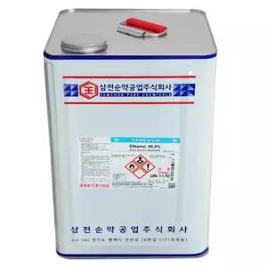 삼전순약 삼전 에탄올(에틸알코올) 95% 18L캔 시약 공업용