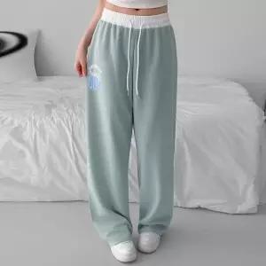 [유야]여성 배색 밴딩 통바지 긴바지 츄리닝 -FPN0699- 봄 여름