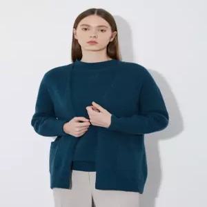 [올리비아로렌]VOBBC4S1151 울 블렌드 가디건_GN