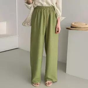 [유야]여성 무지 밴딩 통바지 긴바지 츄리닝 팬츠 -FPN0701- 봄 여름