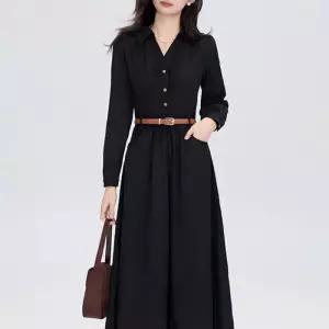 [몽벨리즈]햅번프릴플레어원피스 mde2302776