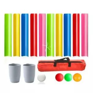 공 나르기 파이프 슬롯 연결 옮기기 체육대회 야외 그루브