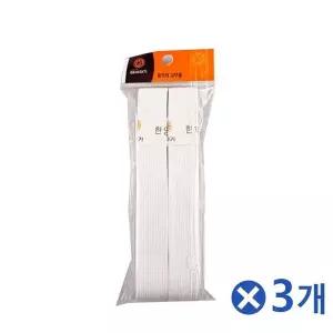 [셀러에이드]TBZ 1in 포장고무줄 백색x3개 부자재 수예용품 허리고무줄