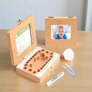 배냇함 탯줄 보관함 원목 액자 인형 상자 유치 배꼽 기념