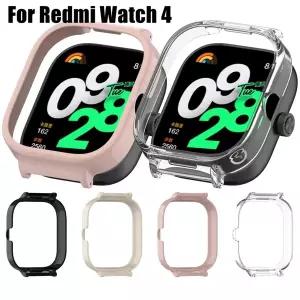 호환  레드미 워치 4 용 PC 시계 보호 케이스 하프 팩 할로우 아웃 시계 케이스 추락 방지 경량 커버 신제