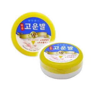 웰빙헬스팜 명품 고운발 풋크림 발각질 로얄제리 프로폴리스 110g 1개