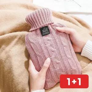 핫팩 물주머니 보온 복부 니트 커버 겨울 온열 찜질 복대