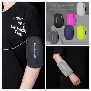 호환  범용 러닝 가방 방수 야외 러닝 체육관 암밴드 통기성 메쉬