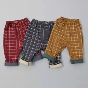 아동배기팬츠 겨울철 따뜻한 어린이 실내외복 데일리 배기 팬츠