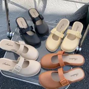 [JHL11OTT_51IM]편한 여자 고무 뮬 슬리퍼 (29927779A)