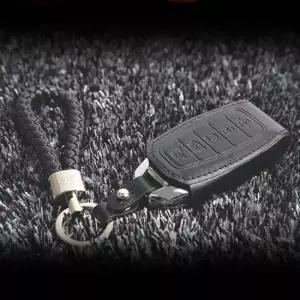 가죽키링 팰리세이드 현대 차종 맞춤 가죽 키케이스 홀더