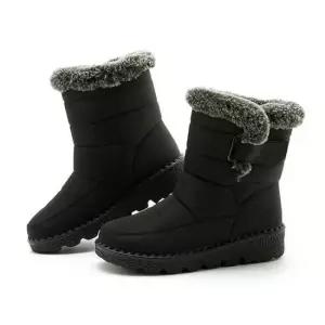 한겨울방한부츠 남녀공용 방수 방한 양털부츠 기모 퍼 안감 논슬립