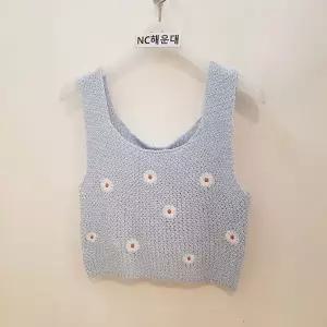 [보리보리/소이]플라워 나시 니트조끼 23m5053bl 여아/주니어 초특가