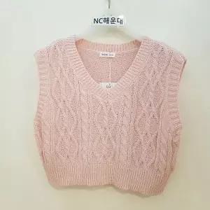 [보리보리/소이]핑크 케이블 크롭조끼 23m5081pk 여아/주니어 초특가