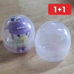 뽑기 캡슐 60x70mm 빈 추첨 이벤트 파티 경품