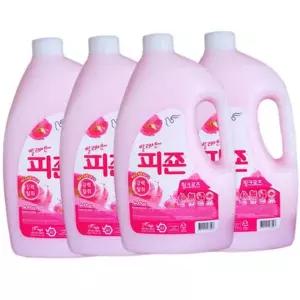 대용량 로즈 향기 세탁 섬유 탈취 유연제 장미