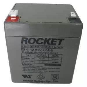ROCKET 로케트 ES 4-12 (12V 4AH) 연축전지 납축전지 완구 전동차 배터리