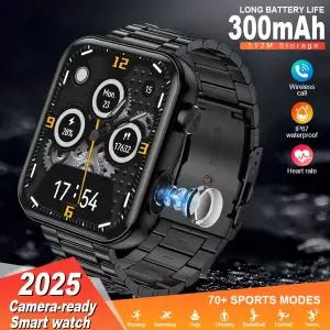 스마트워치 카메라로 동영상 녹화 휴대폰 핸드폰 카메라와 동기화 대용량 메모리 다이나믹 비디오 다이얼