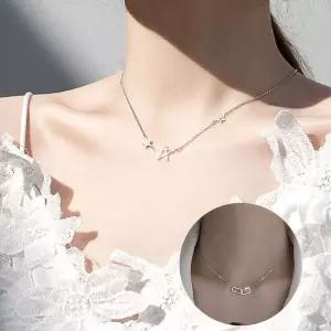 [셀러에이드]2개세트 별 사각 펜던트 목걸이세트