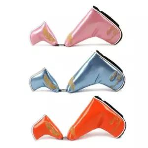 골프채커버 기억자 골프 퍼터커버 클럽커버 홀더포함 3컬러