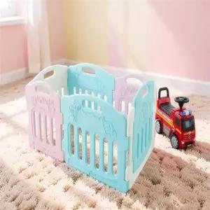 베이비룸 고정 울타리 아기 안전 보호 지지대 놀이방 7P