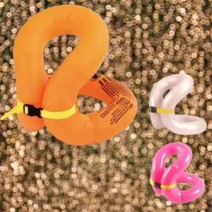 목튜브 사용 시기 아기 신생아 넥튜브 물놀이 유아 조끼 아동용