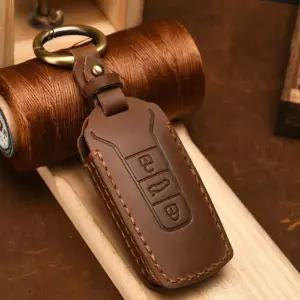 차키케이스 자동차키케이스 투아렉 가죽 케이스 보호대 키케이스가죽사피