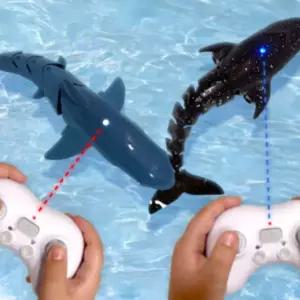 씽크 오션 샤크 RC 상어장난감 물고기무선장난감 리모컨 물놀이 유아교구 아기이 목욕용품
