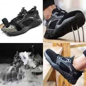 에어메쉬 경량 작업화 트레킹화 활동화 통기성 편한 운동화